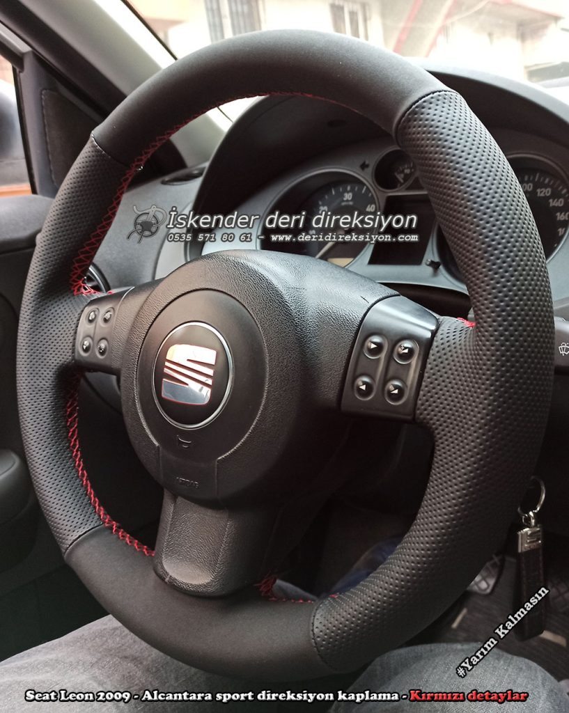 Seat Toledo deri direksiyon kılıfı