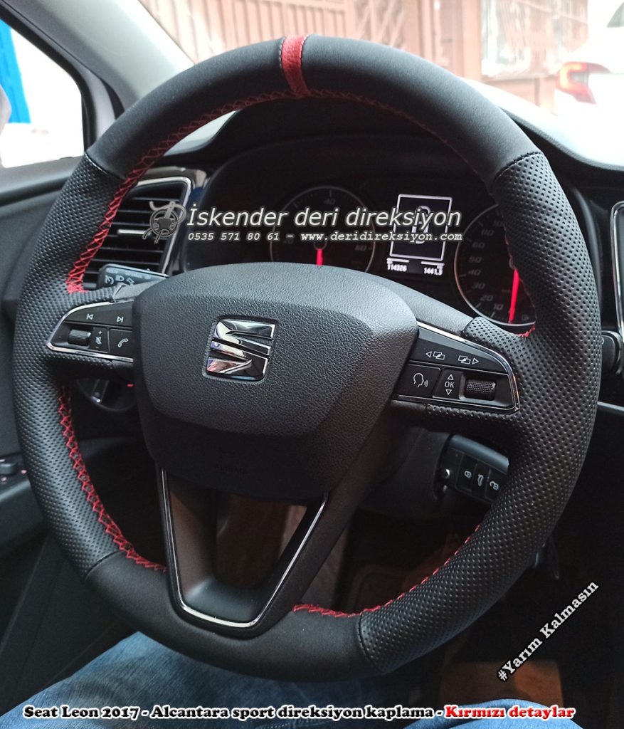 Seat Ateca deri direksiyon kılıfı