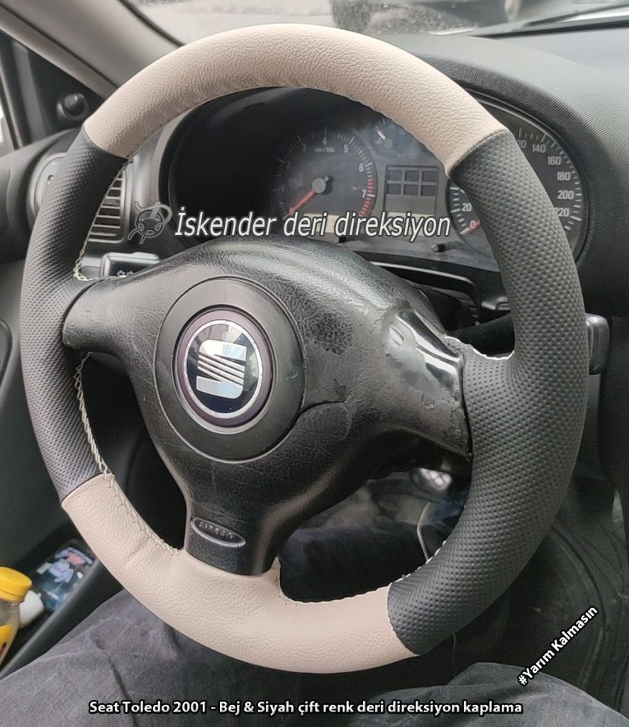 Seat Toledo deri direksiyon kılıfı