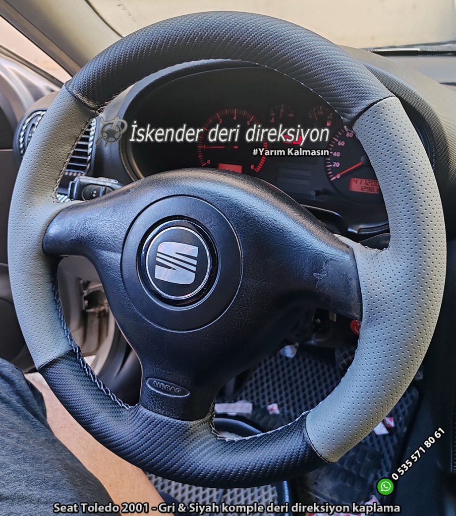 Seat Toledo deri direksiyon kılıfı