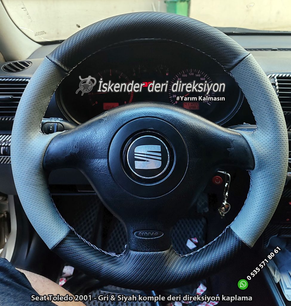 Seat Toledo deri direksiyon kılıfı