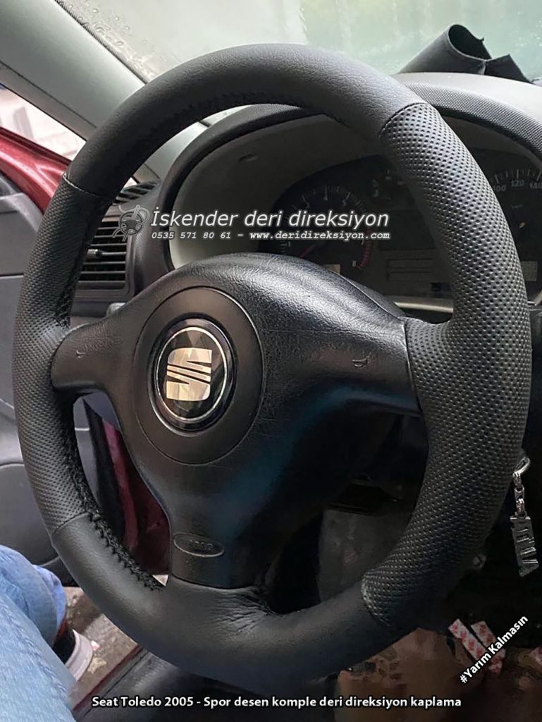 Seat Toledo deri direksiyon kılıfı
