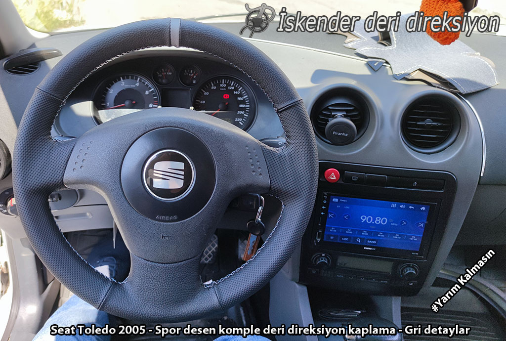 Seat Toledo deri direksiyon kılıfı