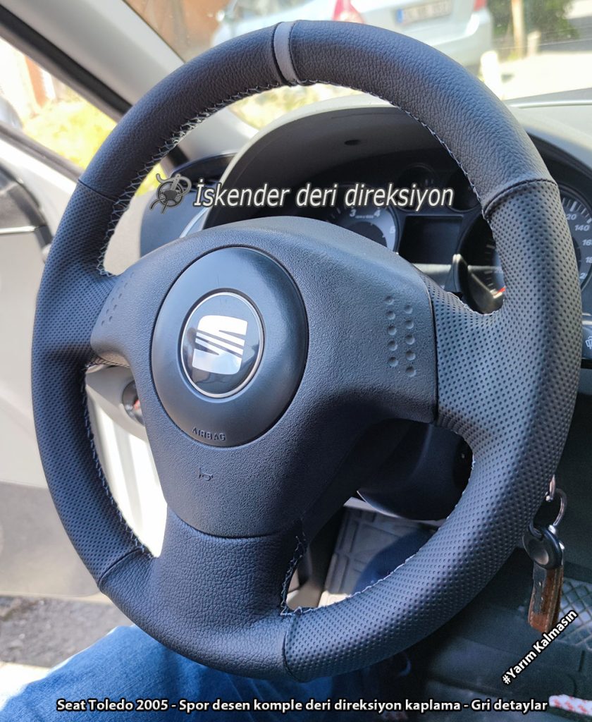 Seat Toledo deri direksiyon kılıfı
