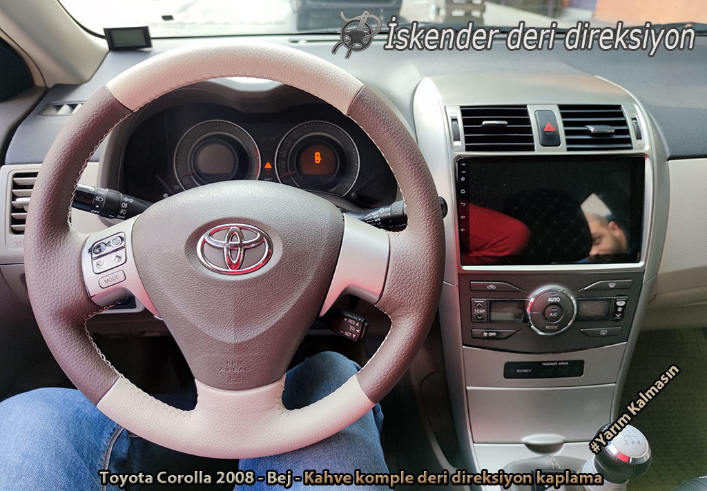 Toyota Corolla E160 deri direksiyon kaplama
